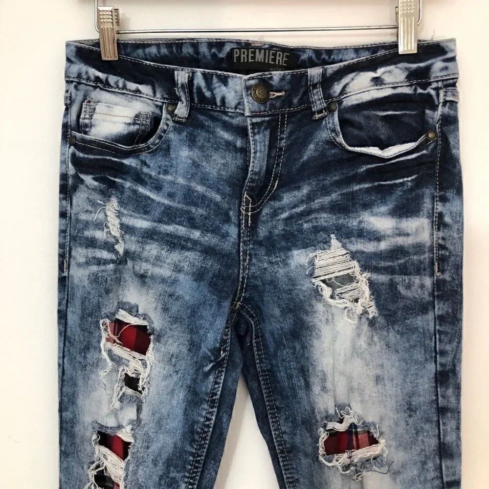 Premier Size 1/2 Distressed Jeans! - Picture 2 of 11
